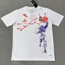25-26 RMA White Joint Edition Training Shirts (漫威)