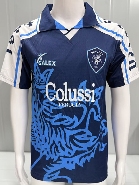 1997-1998 Perugia FC Home Retro Soccer Jersey