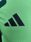 26-27 Mexico Fluorescent Green Player Version Training shirts