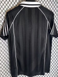 2025 Ad Three Stripes Classic Edition Black Polo Short Sleeve 黑(经典版)