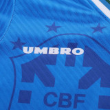 1996 Brazil Away Kids Retro Soccer Jersey