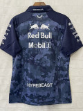 2025 Red Bull Royal blue Polo Racing Suit