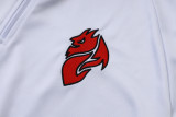 25-26 ACM White Half Pull Tracksuit #B25145(半拉链)