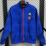 25-26 Spain Red & Blue Double Sided Windbreaker (双面风衣)