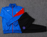 25-26 PSG Fancy blue Kids Jacket Tracksuit #E25210(童装)