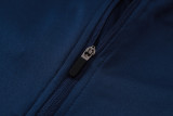 25-26 BAR Royal blue Half Pull Tracksuit #B25140(半拉链)