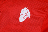25-26 ACM Red Half Pull Tracksuit #B25143(半拉链)