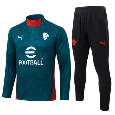 25-26 ACM Green Half Pull Tracksuit #B25144(半拉链)