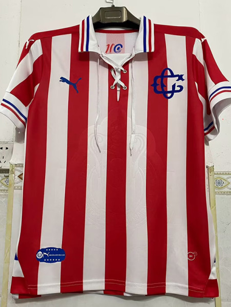 2016-2017 Chivas Guadalajara 110th Anniversary Home Retro Soccer Jersey
