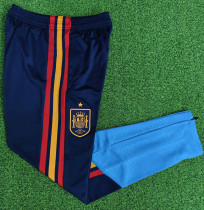 26-27 Spain Royal blue Training Long Pants (Have Pocket)