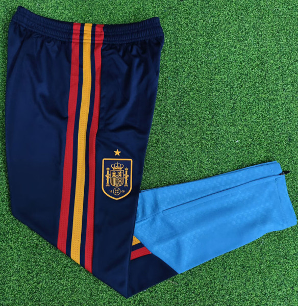 26-27 Spain Royal blue Training Long Pants (Have Pocket)