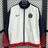 25-26 PSG White Windbreaker