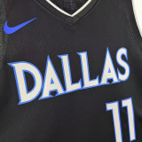 25-26 Dallas Mavericks IRVING #11 Black City Edition Top Quality Hot Pressing NBA Jersey(V领)