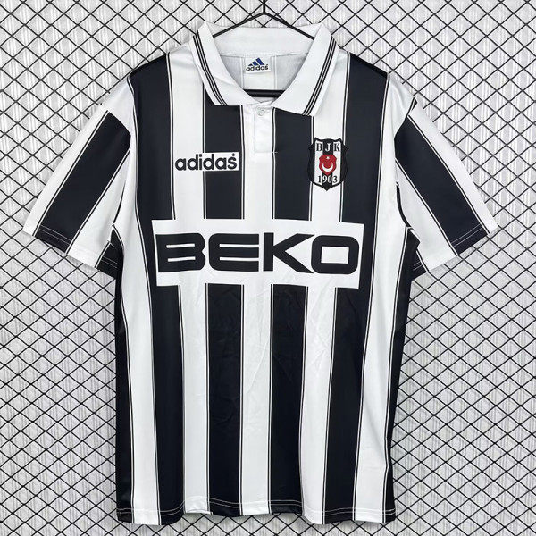 1996-1997 Besiktas Home Retro Soccer Jersey