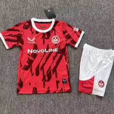 25-26 Kaiserslautern Home Kids Soccer Jersey