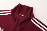 2025 Ad Oasis Jujube Red Jacket Tracksuit #AJ22