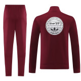2025 Ad Oasis Jujube Red Jacket Tracksuit #AJ22