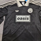 2025 Ad Oasis Joint Edition #25 Black Polo Long Sleeve (白边)长袖
