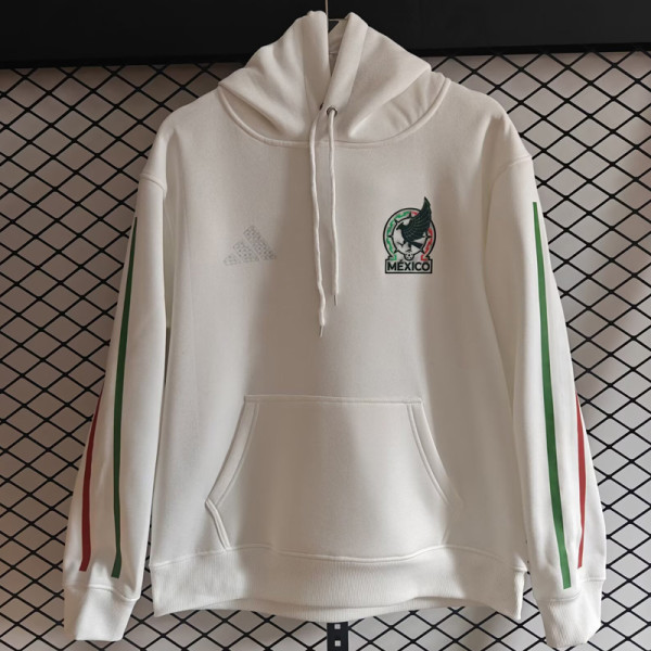 26-27 Mexico White Hoody 白色(加绒)