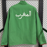 25-26 Morocco Red & Green Double Sided Windbreaker (双面风衣)