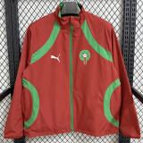 25-26 Morocco Red & Green Double Sided Windbreaker (双面风衣)