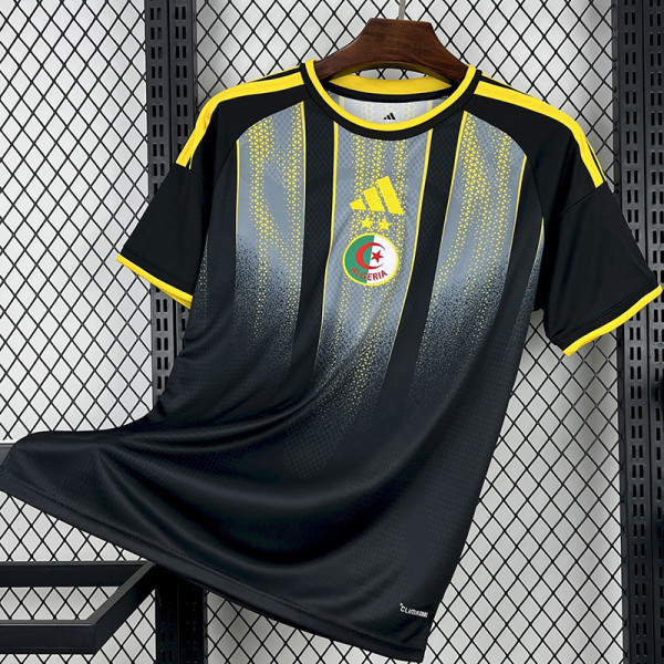 26-27 Algeria Black Fans Training shirts (金边)