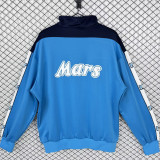 1989-1990 Napoli Blue Jacket #单夹克