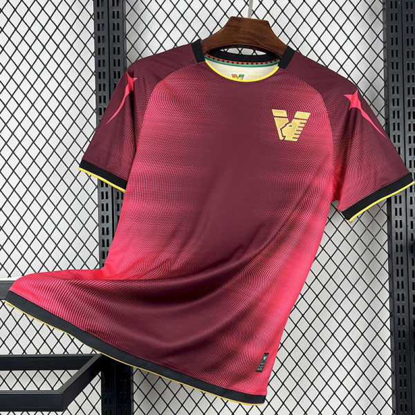 25-26 Venezia FC Brown Red Training shirts