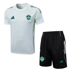 25-26 Al-Ahli Saudi Light green Training Short Suit #D25265