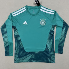 26-27 Germany Green Goalkeeper Long Sleeve Soccer Jersey (长袖)