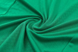 26-27 Algeria Green Tank top and shorts suit