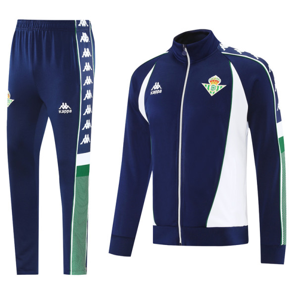 25-26 Real Betis Royal blue Jacket Tracksuit #02