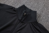 25-26 PSG Jordan Black Jacket Tracksuit #A25118