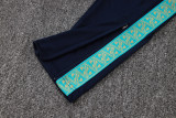 25-26 Marseille White Half Pull Tracksuit #B25146(半拉链)
