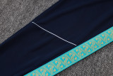 25-26 Marseille White Half Pull Tracksuit #B25146(半拉链)