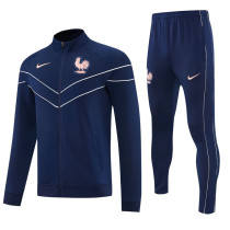 26-27 France Royal blue Jacket Tracksuit