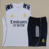 25-26 RMA White Tank top and shorts suit #D25276