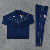 26-27 France Royal blue Jacket Tracksuit