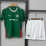 26-27 Palmeiras Home Kids Soccer Jersey