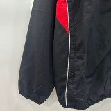 25-26 River Plate Black Windbreaker #刺绣