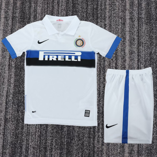 2009-2010 INT Away Kids Retro Soccer Jersey