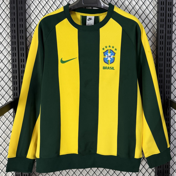 26-27 Brazil Yellow black Hoody (无帽卫衣)