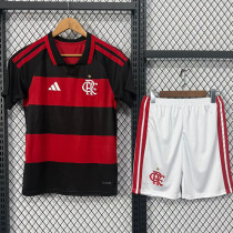 26-27 Flamengo Home Kids Soccer Jersey