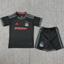 26-27 Colo-Colo Away Kids Soccer Jersey