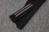 25-26 RMA Gray Purple Half Pull Tracksuit #B25151(半拉链)