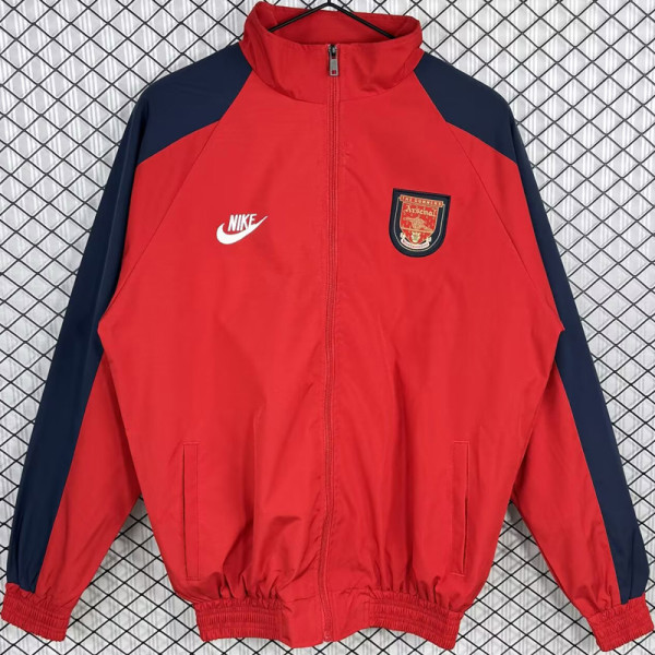 1996-1997 ARS Red Retro Windbreaker