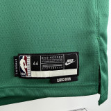 25-26 Dallas Mavericks DONCIC #77 Green Retro Top Quality Hot Pressing NBA Jersey