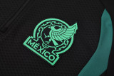 26-27 Mexico Black Half Pull Tracksuit (半拉链)