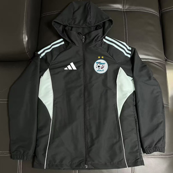 26-27 Algeria Black Windbreaker