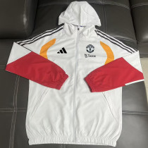 26-27 Man Utd White Windbreaker